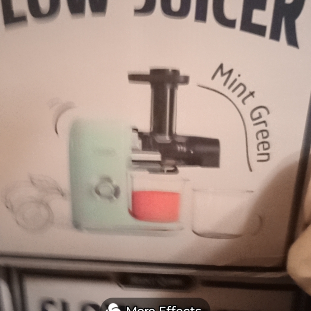 Mint Green Slow Juicer